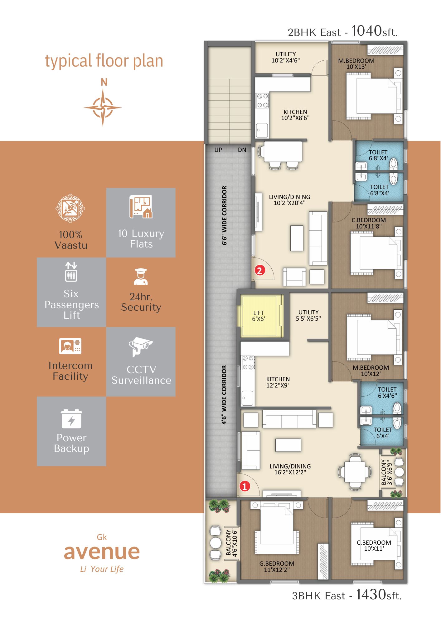 GK Avenue Amenities